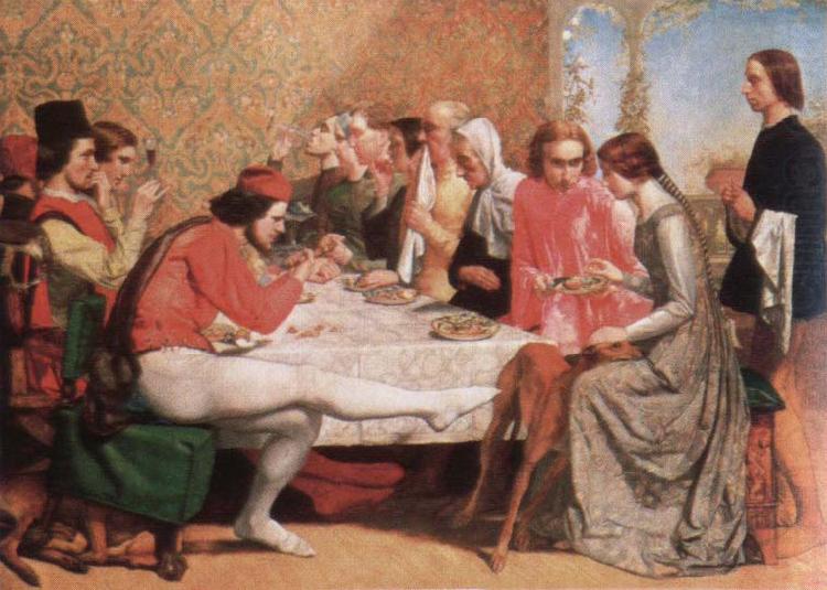 Sir John Everett Millais isabella china oil painting image